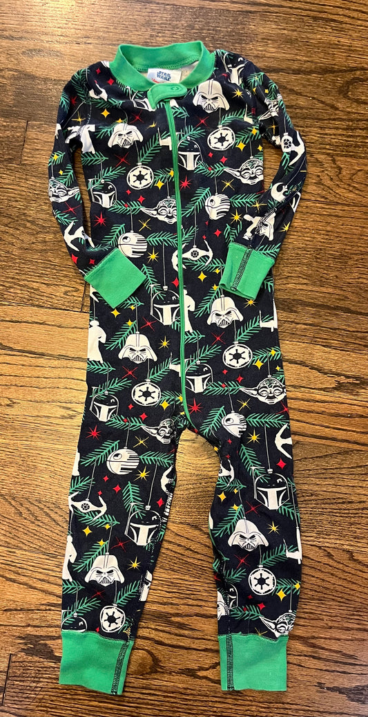 #67 Hanna Andersson Star Wars Christmas Pajamas 3T