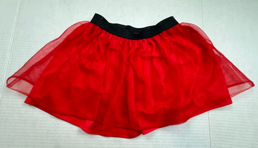 Girls Disney Skirt  Size 5T Minnie Junior Red Black EUC