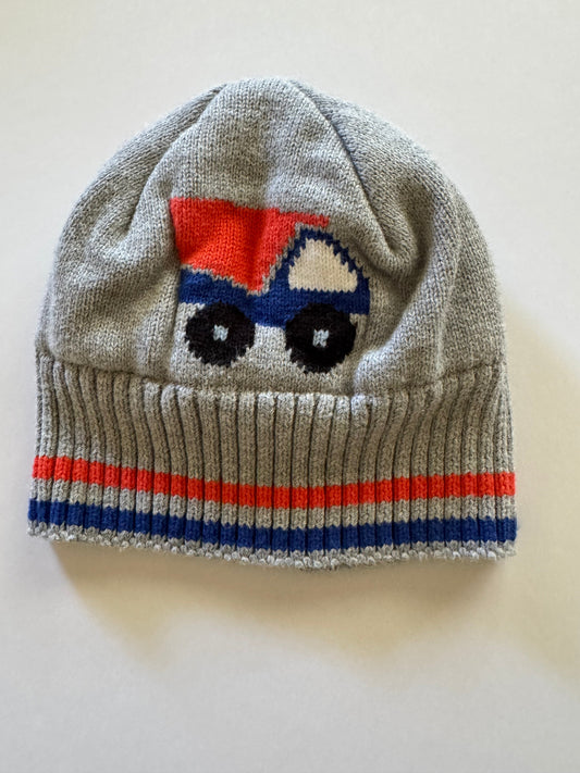 REDUCED #92 boys Gymboree 6-12 month winter lined hat truck