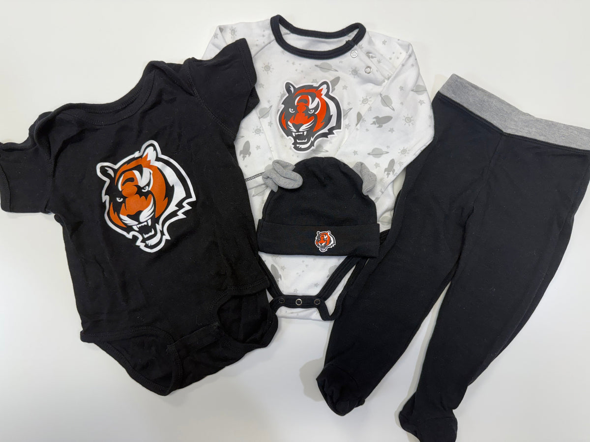 #110 Bengals Infant Bundle Size 6-9 mo.