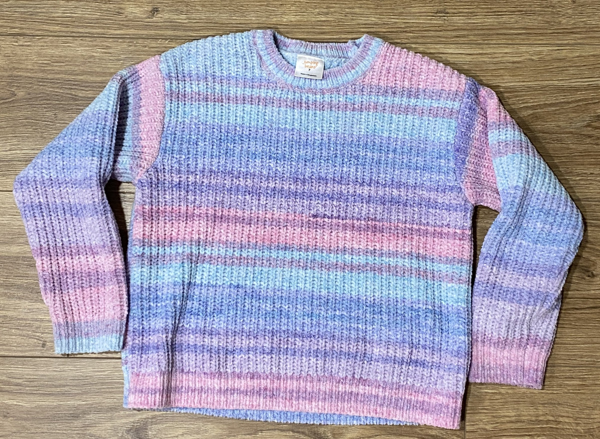Seller #100 Girls Size 7 Jumping Beans Soft Chenille Sweater