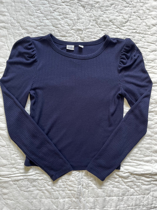 Seller #165 Girls Gap Kids Navy Shirt Size L (10)