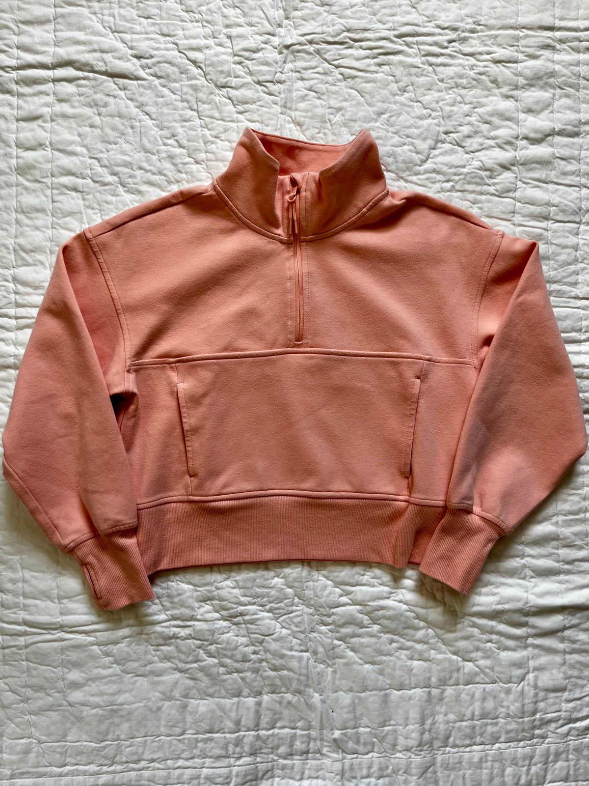 Seller #165 Girls Old Navy Peach Pullover & Ribbed Tank Size L (10-12)
