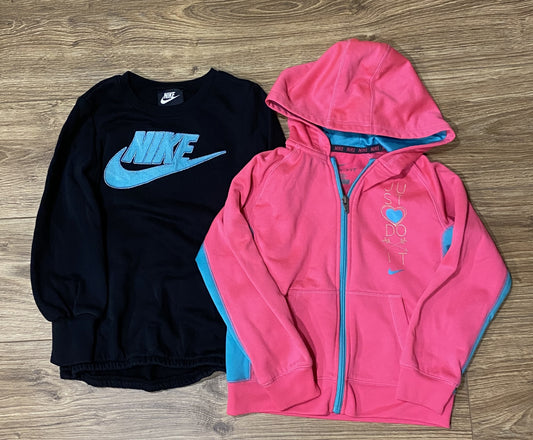 Seller #100 Size 6X Girls Nike Sweatshirt/Zip Up Bundle