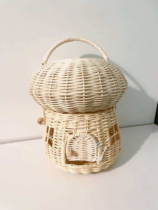 #118 | Mushroom House Basket