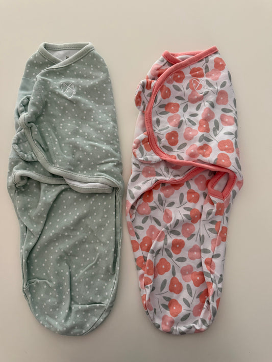 #117, Girls Sm/Med, SwaddleMe baby swaddle, VGUC