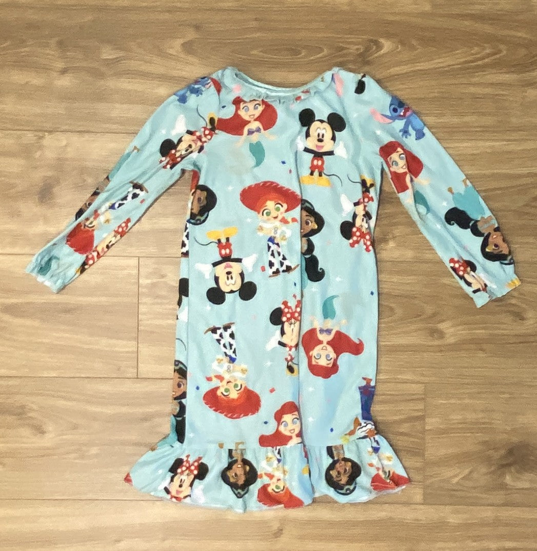 Seller #100 Girls Size 6 Disney 100 Fleece Nightgown