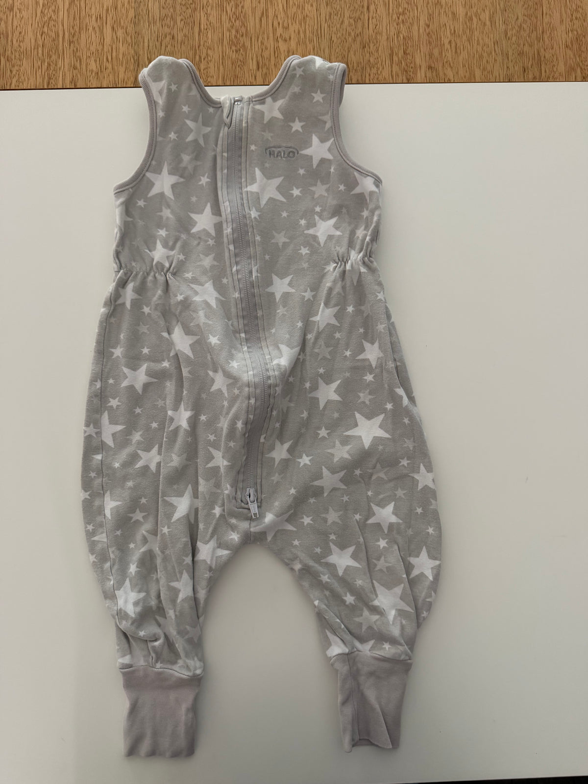 #117, Girls 2T, Halo Gray Sleepsack toddler, GUC