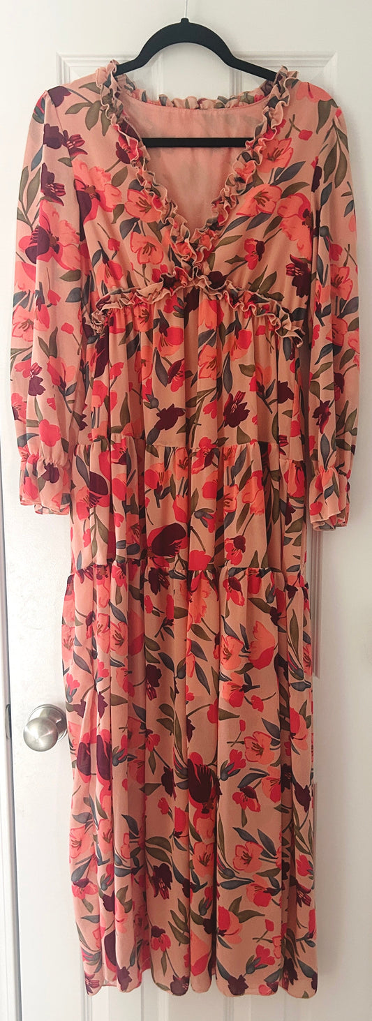#15 REDUCED Women’s Small Floral Maxi Dress