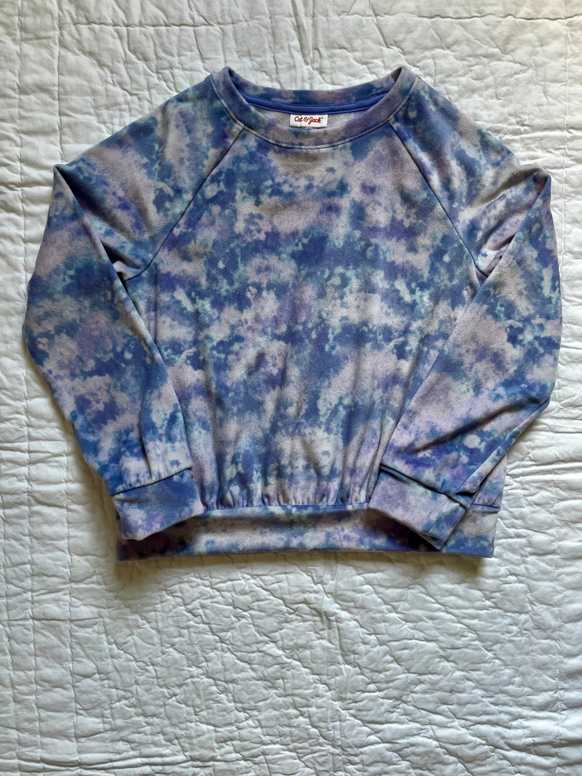 Seller #165 Girls Cat & Jack Purple Loungewear Set Size L (10-12)