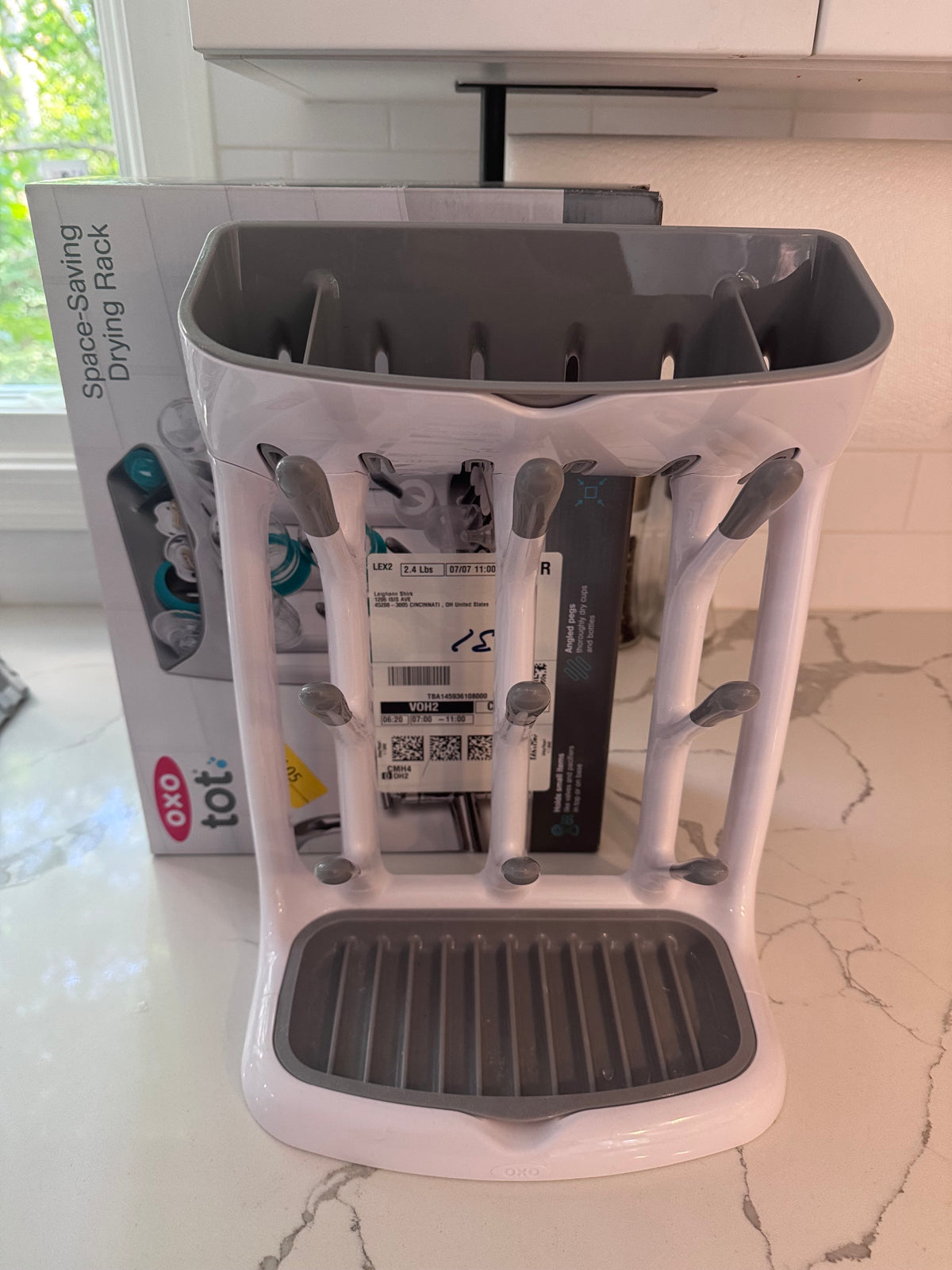 #108 OXO Tot Space Saving Drying Rack