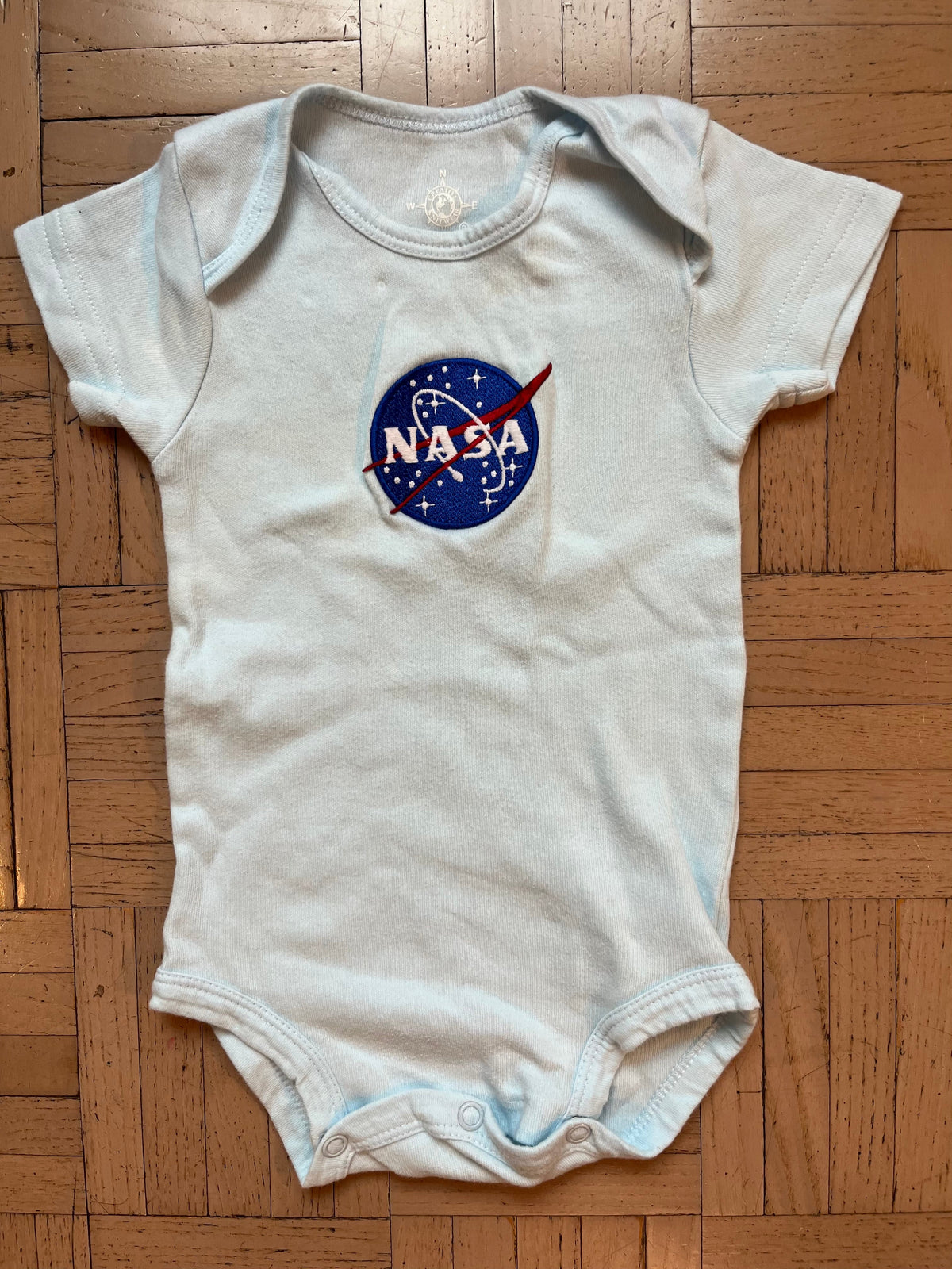 #195 EUC NASA 6-9 month onesie bodysuit