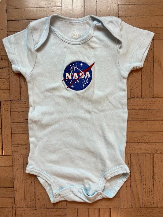 #195 EUC NASA 6-9 month onesie bodysuit