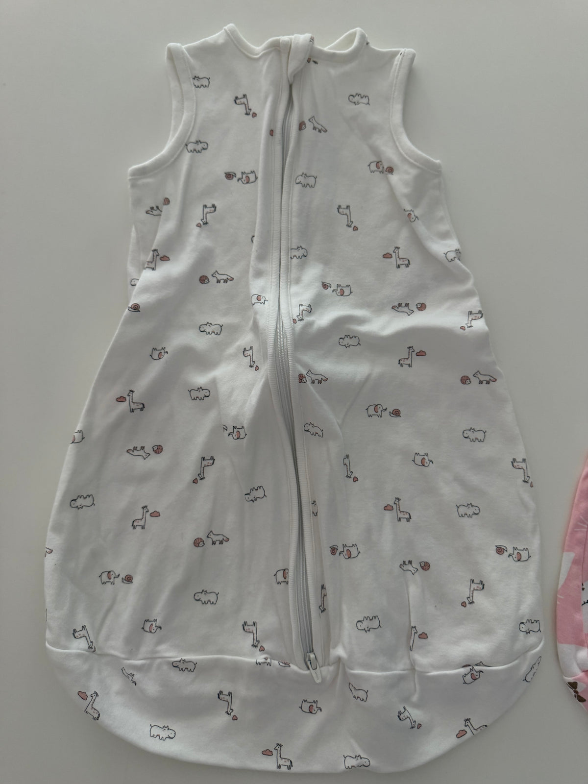 #117, Girls 0-3M, Carter’s Sleep Sack Swaddle, GUC