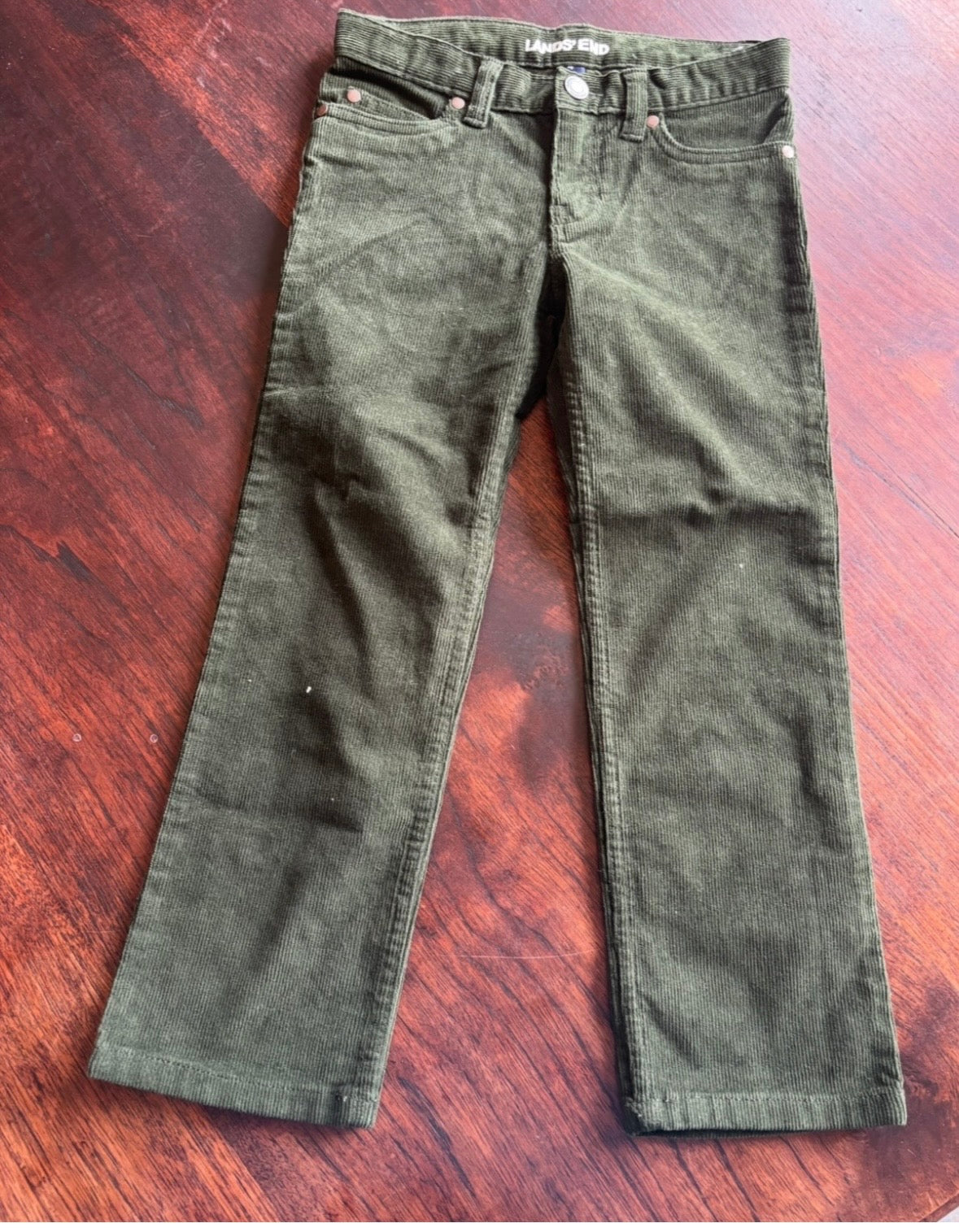 #44 NWOT Lands' End size 4 corduroy pants