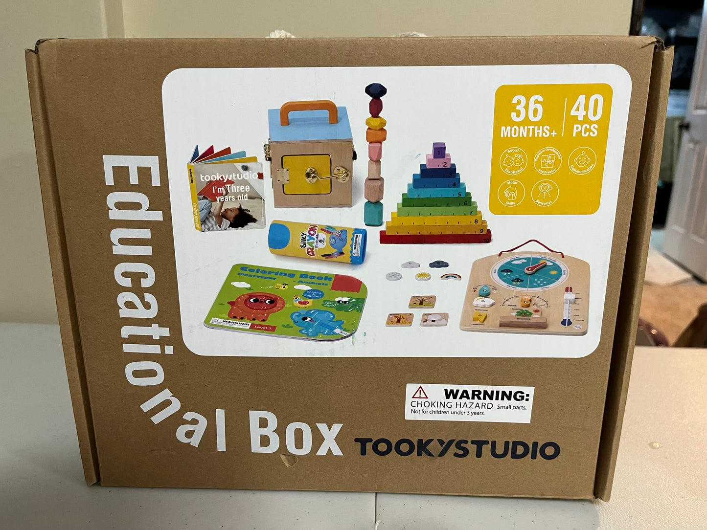 Seller #28 - Educational Montessori Toy Box 36M - NWT