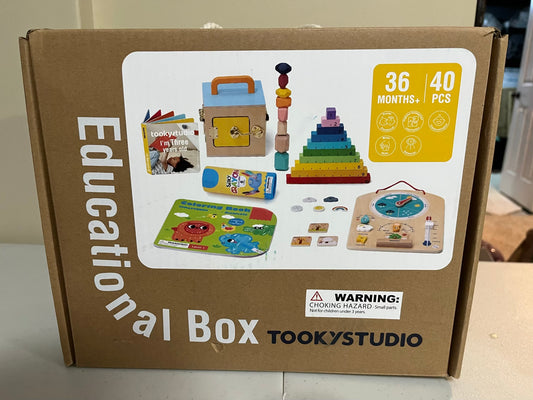 Seller #28 - Educational Montessori Toy Box 36M - NWT