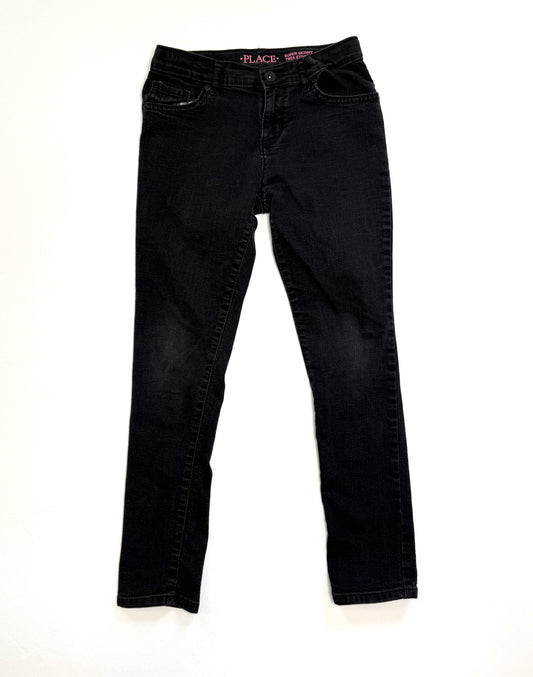 Seller 89 Girls Size 10 The Childrens Place Super Skinny Stretchy Jeans VGUC (adjustable waist)