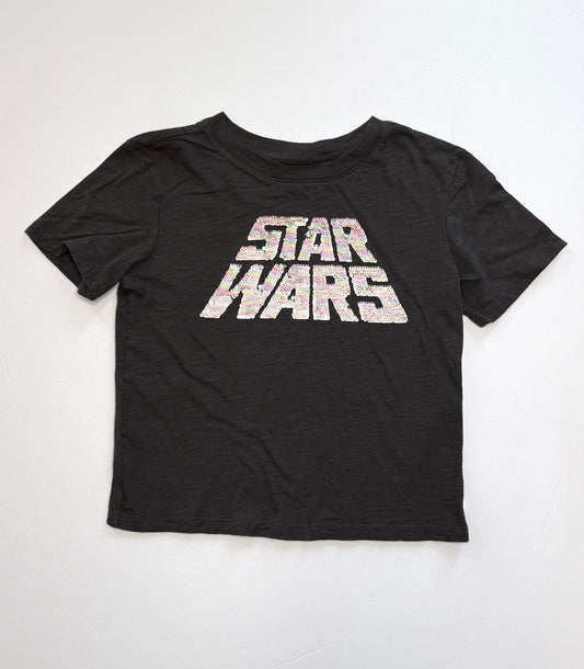 Seller 89 Girls Medium Gap Star Wars Sequin Tee EUC