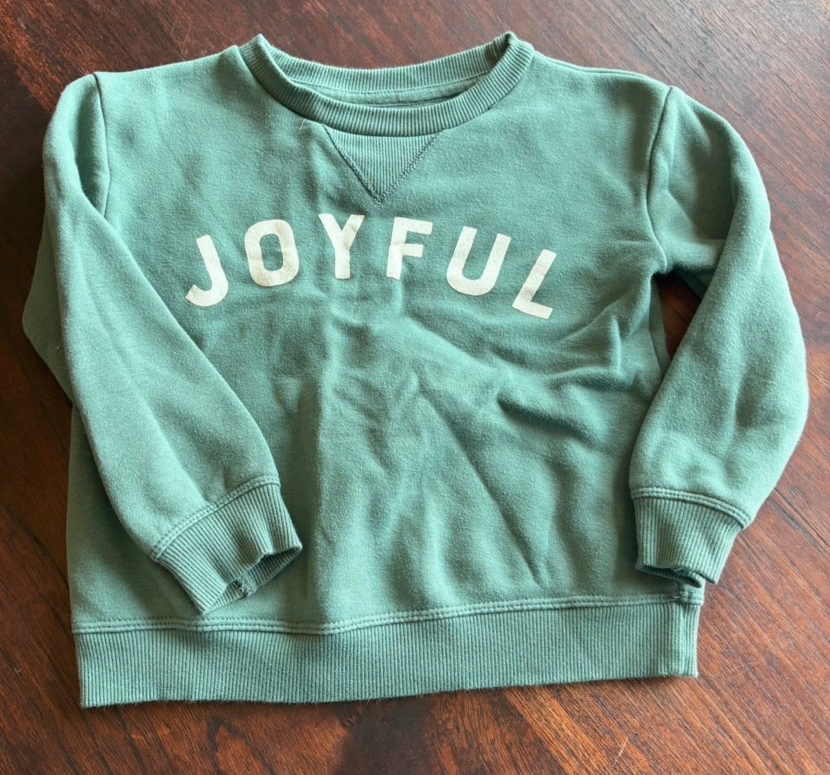 #44 Little Co. Joyful Kids sweatshirt size 2T