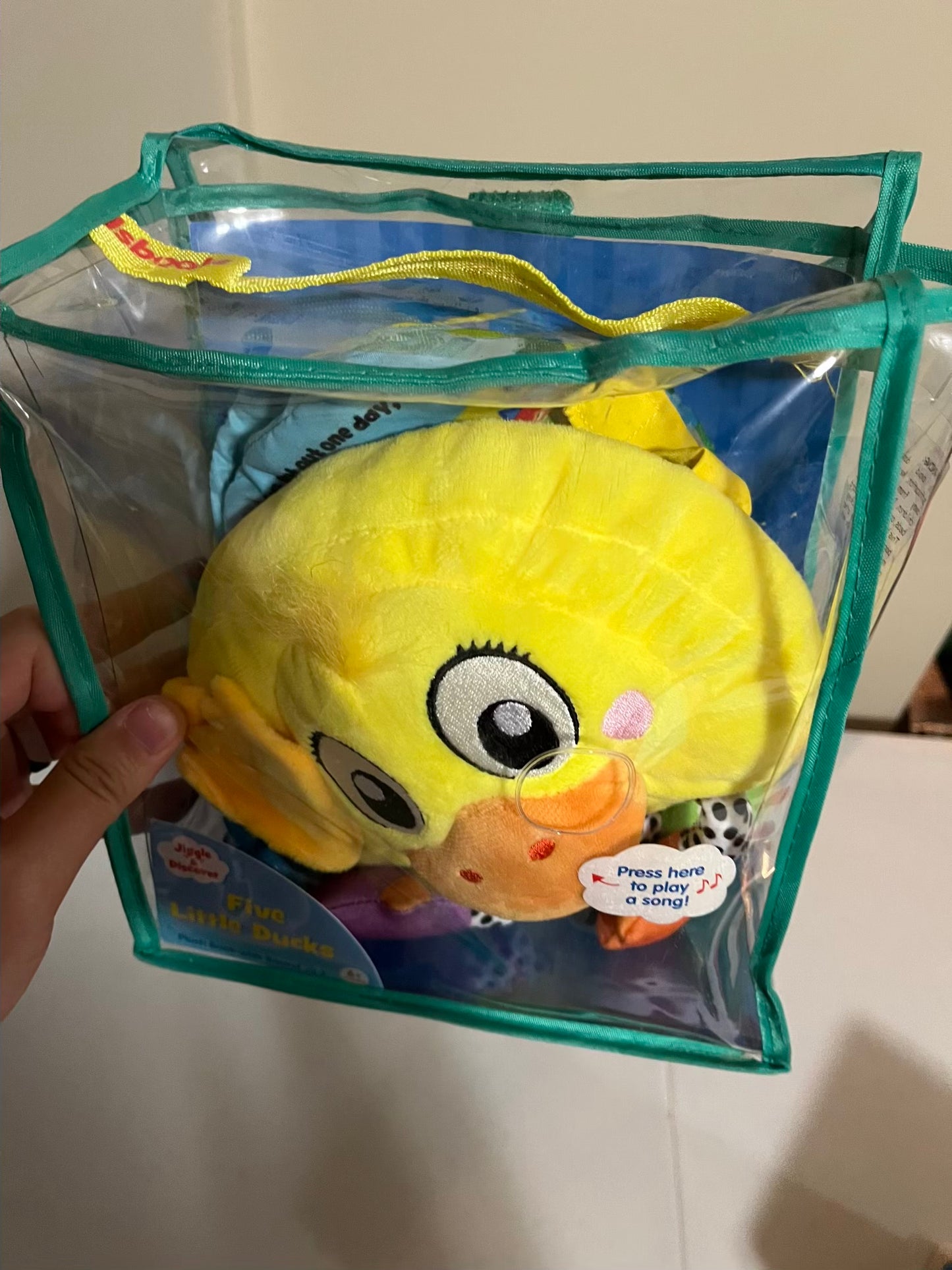 Seller #28 - 5 Little Ducks interactive soft book - EUC