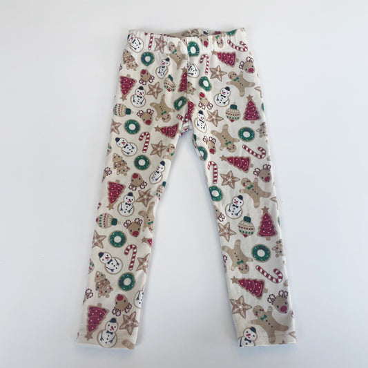 #118 | Size 4T | Gymboree Girls Christmas Cookie Leggings