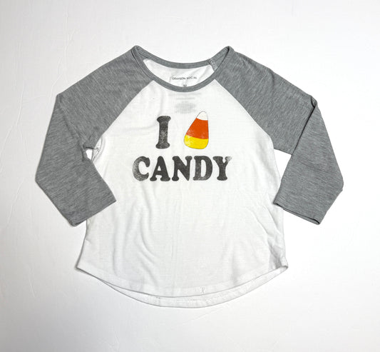 Seller 89 Girls Medium I love Candy Tee