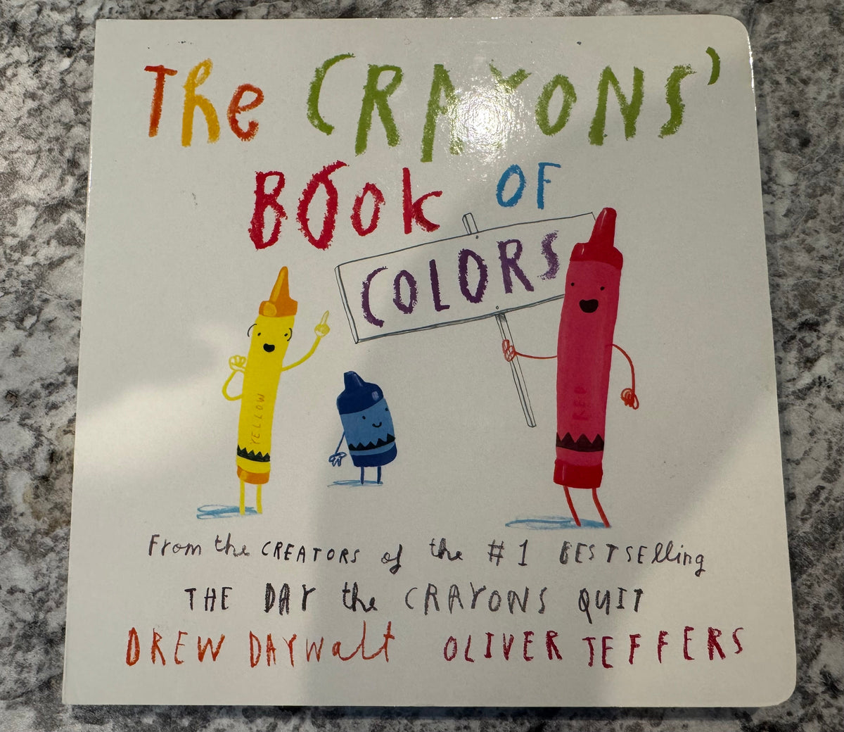 #107 Crayons Book of Colors (board book)