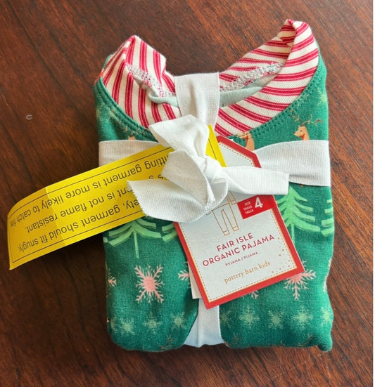 #44 NWT Pottery Barn Jammy set size 4