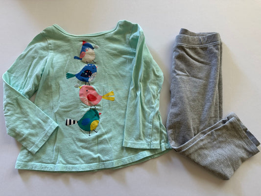 # 92 girls 4 t long shirt and pant set