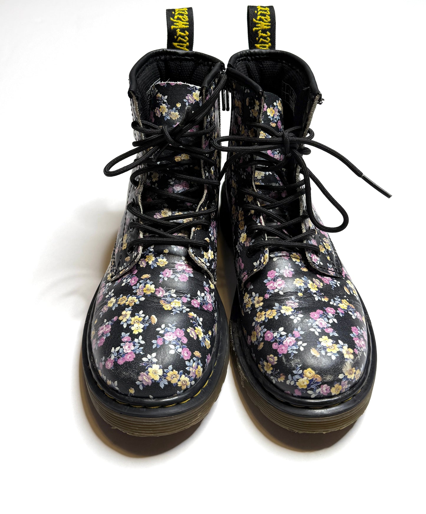Seller 89 Girls Size 1 Floral Doc Martens
