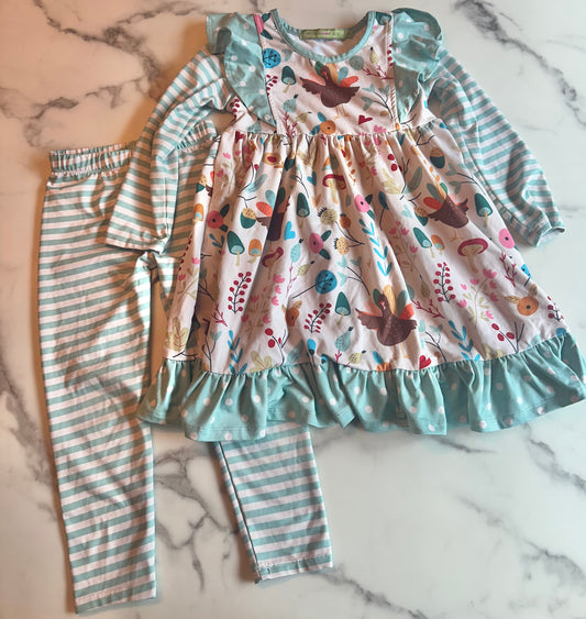 Seller #58 Girls Millie Loves Lily 4T Thanksgiving set
