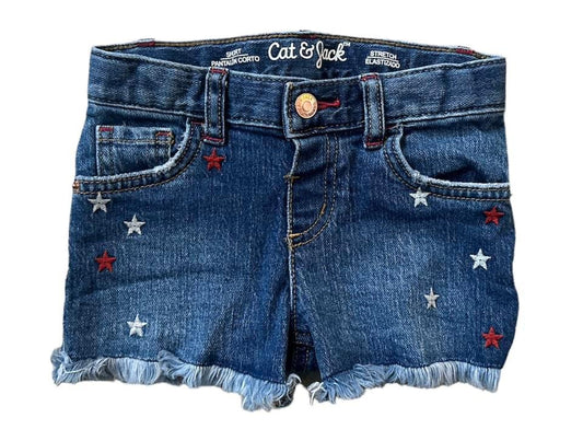 Girls Cat & Jack shorts size 4T