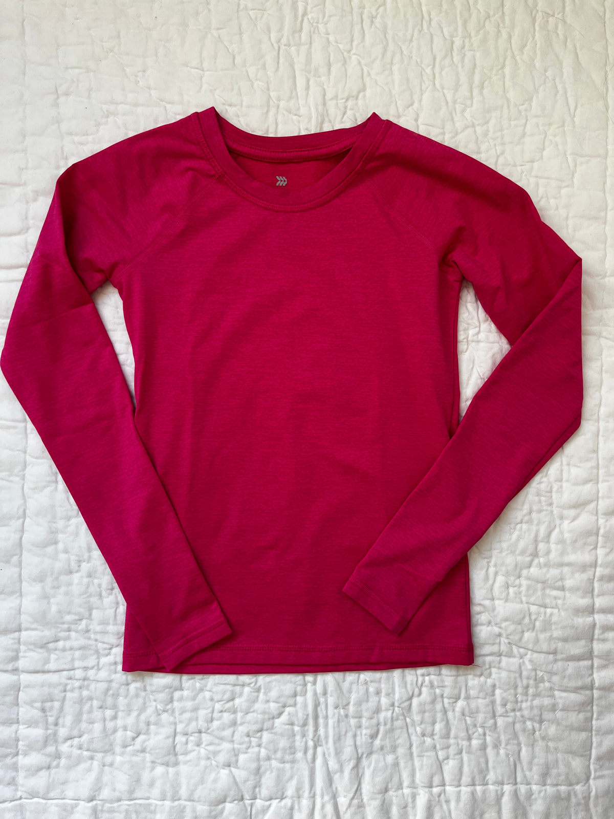 Seller #165 Girls All in Motion Pink Baselayer Shirt & Pants Size M (7-8)