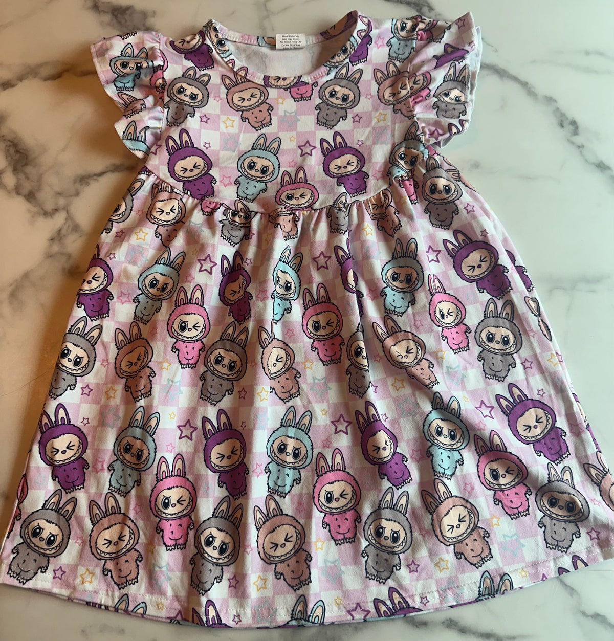 Seller #58 Girls 4T boutique Labubu dress