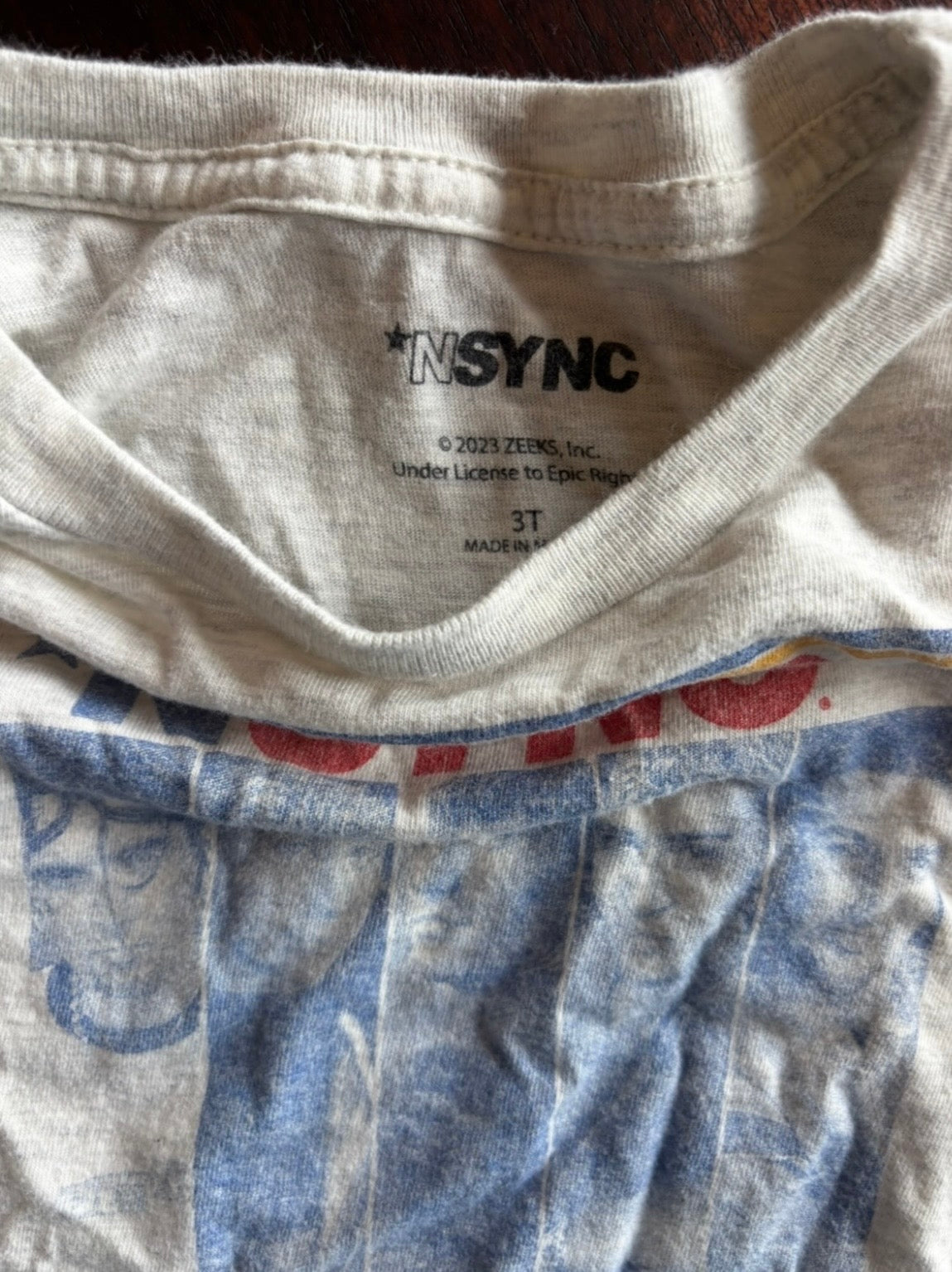 #44 3T N'Sync LS shirt