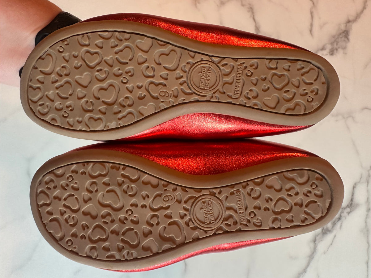 Seller #58 Girl Wonder Nation red shoes size 9