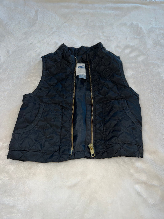 12-18mon black oldnavy vest