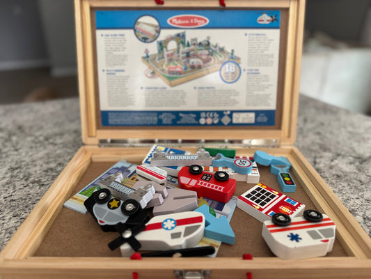 #107 Melissa and Doug Take Along Town