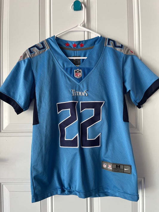 135 NFL Blue Titans jersey, YM, LN, Henry, nike