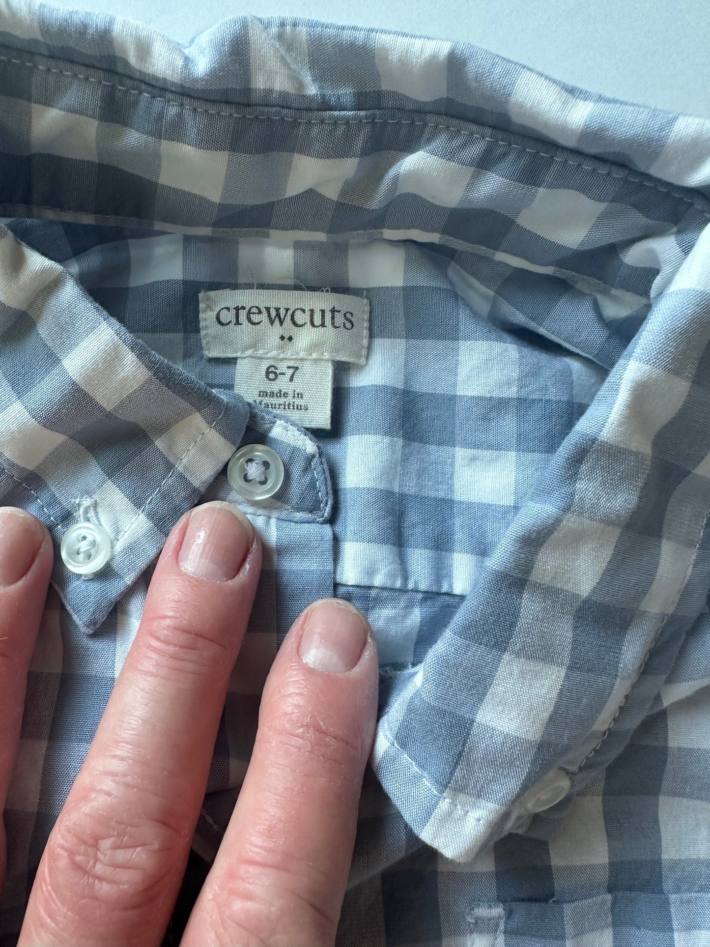 #104 Crewcuts boy 6-7 yrs button down bundle