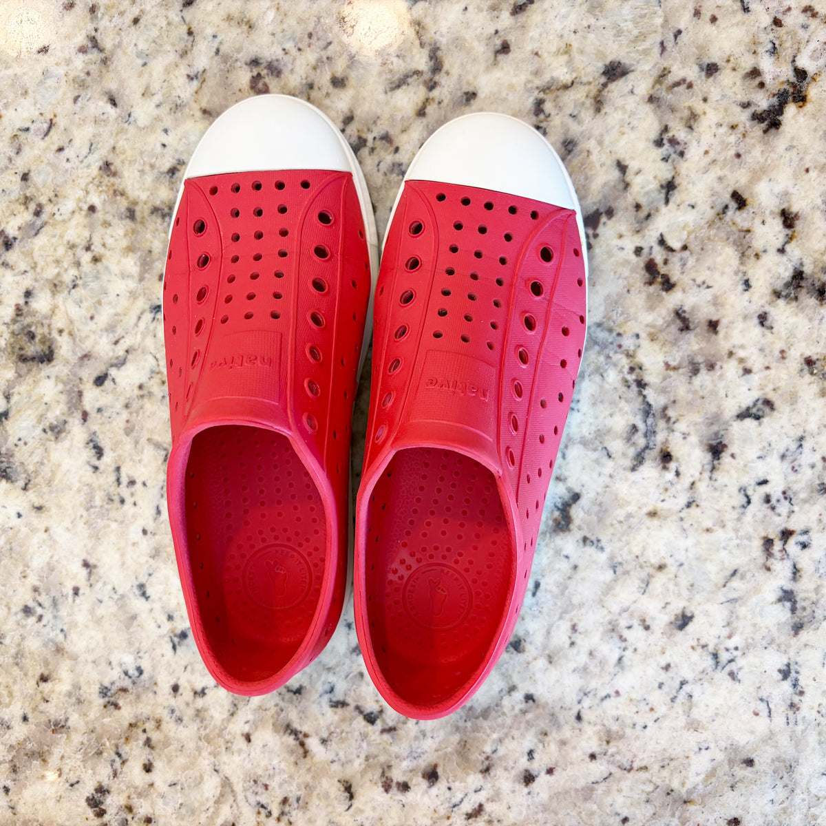 #96 | Native Size J2 Red Shoes
