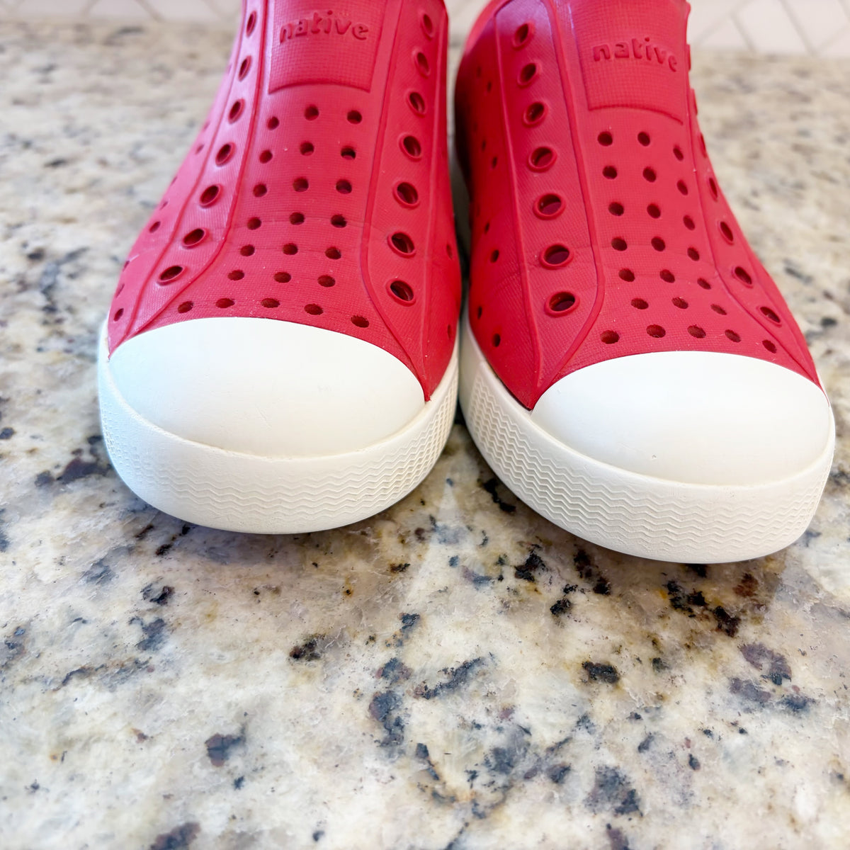 #96 | Native Size J2 Red Shoes