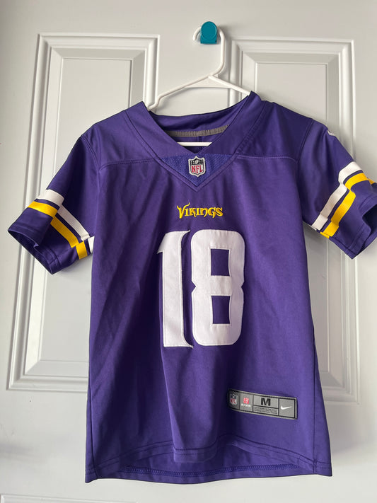 135 NFL Vikings Jefferson jersey, YM, LN NIKE
