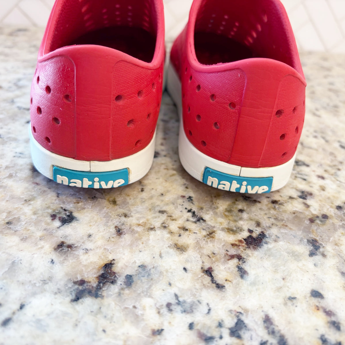 #96 | Native Size J2 Red Shoes