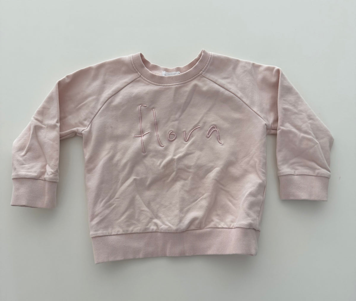 #117, Girls 3T, Jamie Kay pink ‘flora’ sweatshirt, GUC