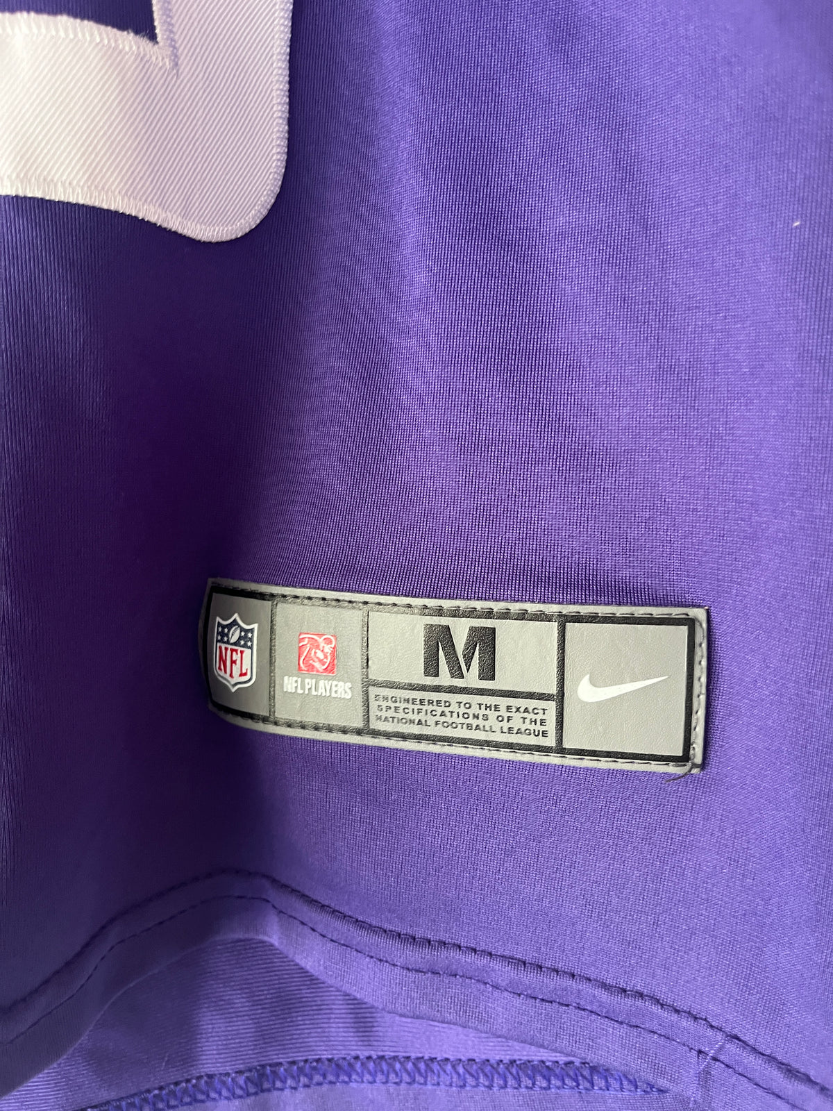 135 NFL Vikings Jefferson jersey, YM, LN NIKE