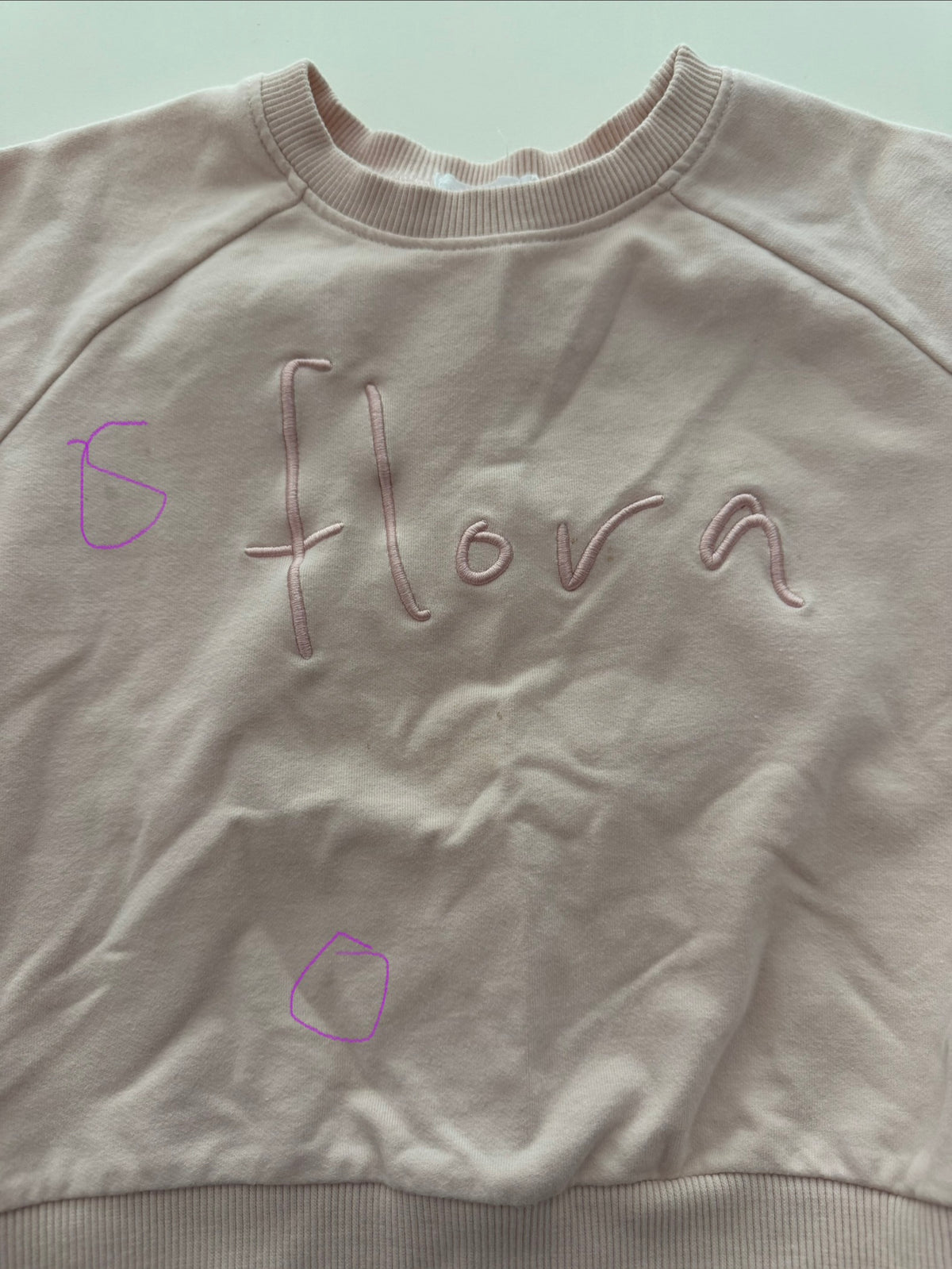 #117, Girls 3T, Jamie Kay pink ‘flora’ sweatshirt, GUC