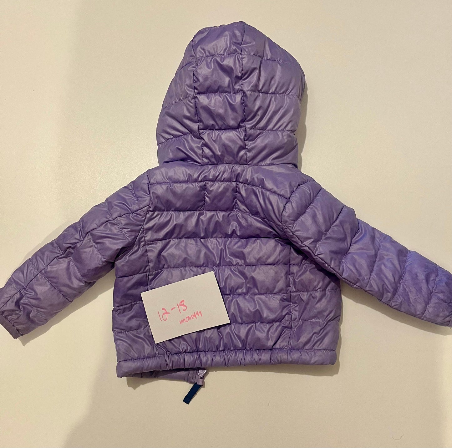 #32 Girls 18 month Primary purple puffer  *reduced*
