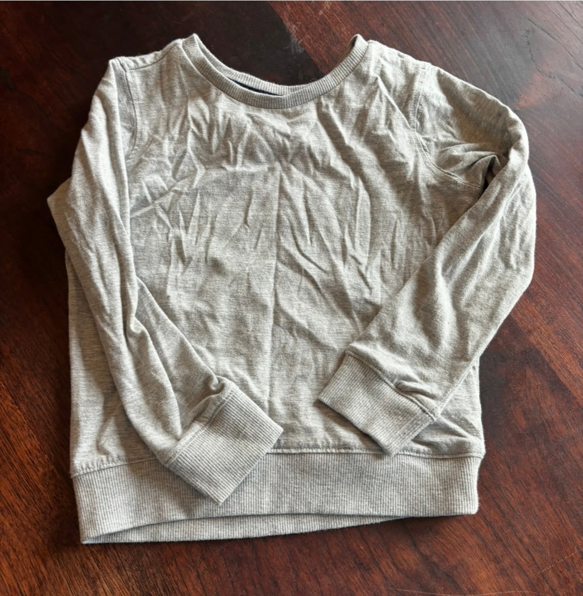 #44 Like New Lands' End Boys LS shirt size 4T